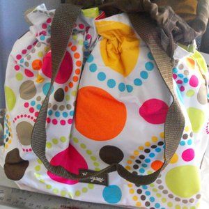 31 insulated drawstring lunch shoulder bag cooler